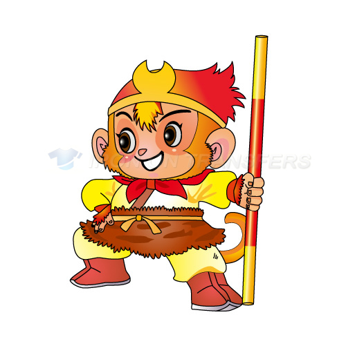 Monkey Iron-on Stickers (Heat Transfers)NO.8656